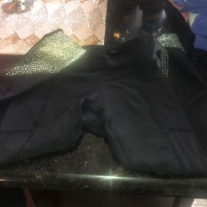 Lululemon, Black,  tight stuff 7/8 pants, size 2